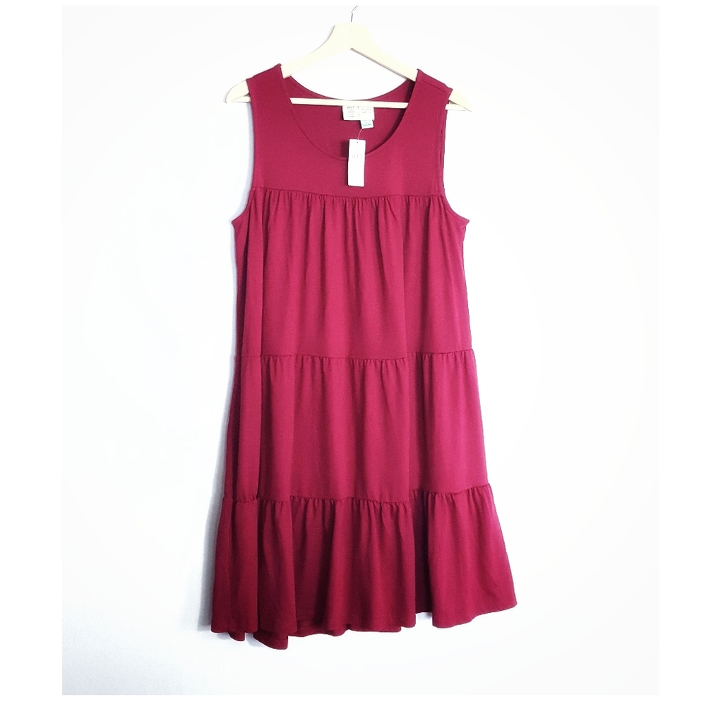 ▪︎Anthro▪︎Shanna Tierred Tunic Dress - Picture 2 of 8